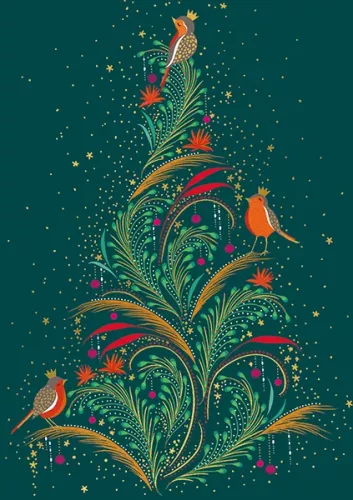Christmas Tree, Greeting Card