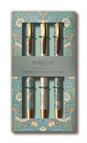 3 Pen Set, William Morris