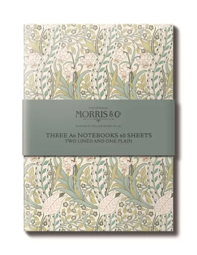 A6 Notebook set, William Morris