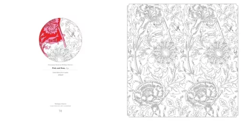 William Morris Art Colouring Book