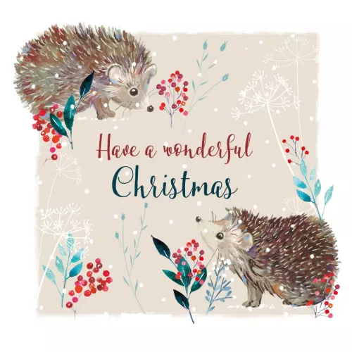 Hedgehogs / Wild Life / Greeting Card
