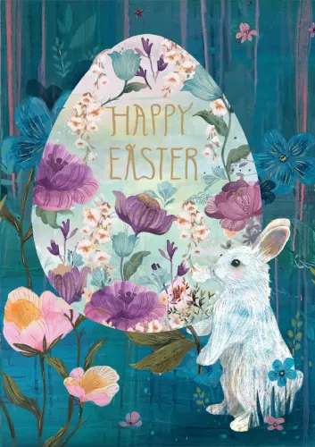 Easter Bunny Greeting Card