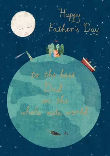 Night and Day Greeting Card single