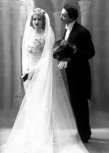 Bride & Groom, Greeting Card