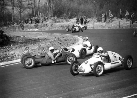 Racing cars, Greeting Card