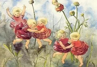Round-Dance, Postcard