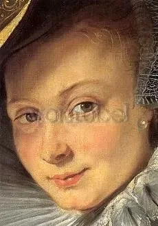 Rubens and Isabella Brant (Detail) (1609), Postcard