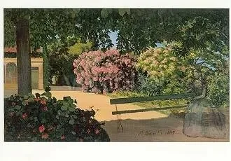 The Oleander (1867), Postcard