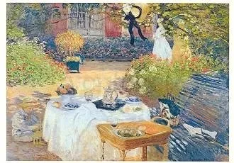 The Luncheon (1872), Postcard
