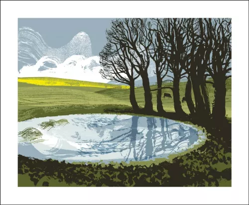 Dew Pond, Greeting Card