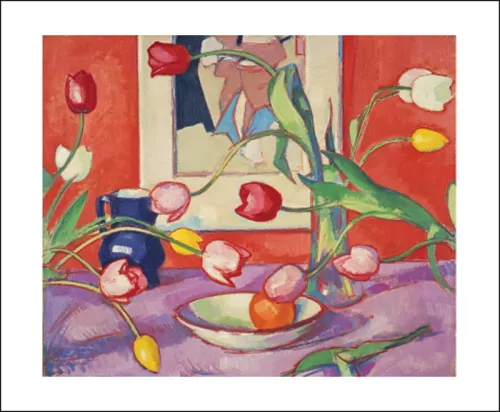 Tulips, Greeting Card