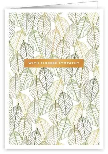 With sincere Sympathy, Greeting Card