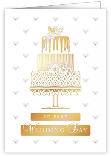 On your Wedding Day, Greeting Card