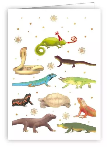 Reptiles, Mini Card