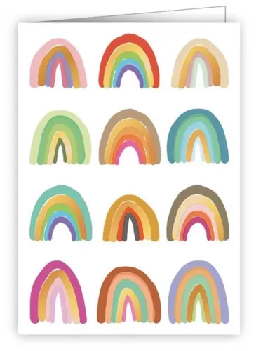 Rainbows, Mini Card