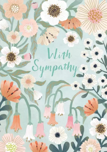 Pastel Flowers Greeting Card
