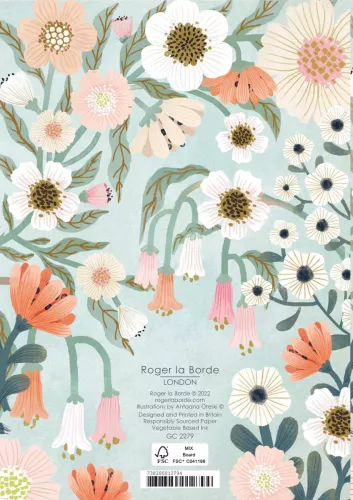 Pastel Flowers Greeting Card