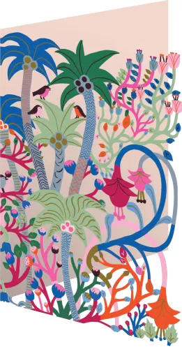 Fairytale Forest Lasercut Card