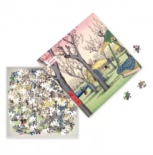 Utagawa Hiroshige: Plum Garden, (1000 pieces)