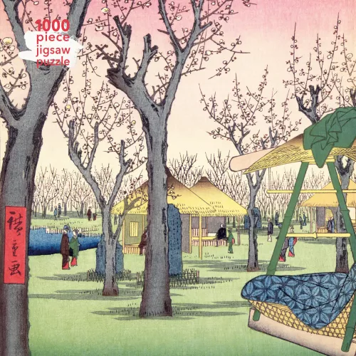 Utagawa Hiroshige: Plum Garden, (1000 pieces)