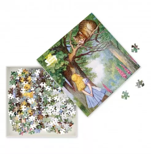 Alice and the Cheshire Cat, (1000 pieces)
