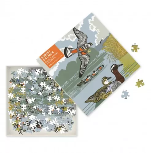 Robert Gillmor: Ducks, Falcons and Lapwings, (1000 pieces)