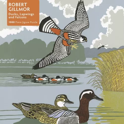 Robert Gillmor: Ducks, Falcons and Lapwings, (1000 pieces)