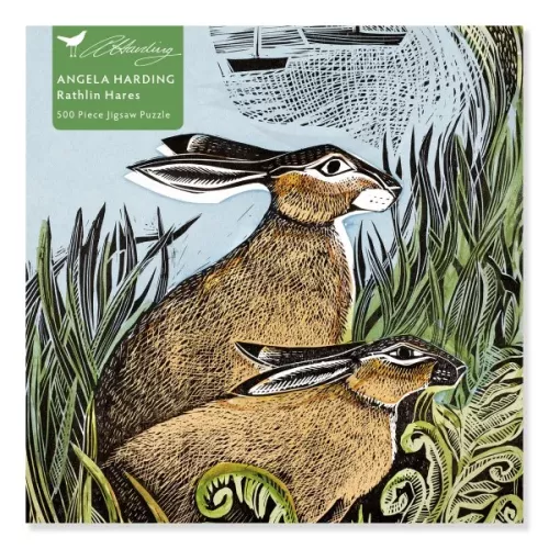 Angela Harding: Rathlin Hares (500 pieces)