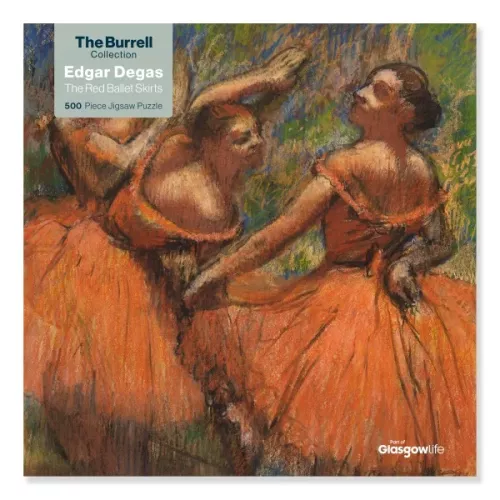 Glasgow Museums: Red Ballet Skirts by Edgar Degas (500 pieces)