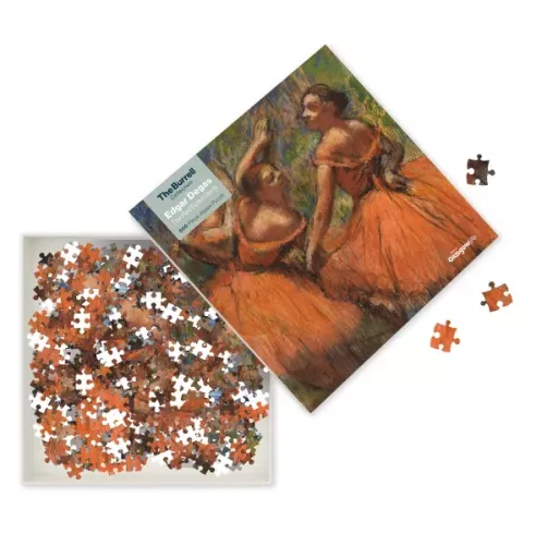 Glasgow Museums: Red Ballet Skirts by Edgar Degas (500 pieces)