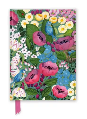 Bex Parkin: Birds & Flowers , A5 Foiled Journal