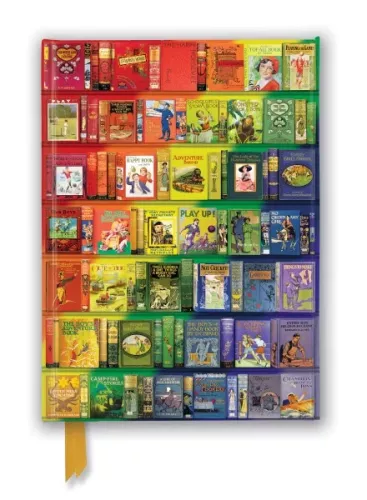 Bodleian Library: Rainbow Shelves, A5 Foiled Journal