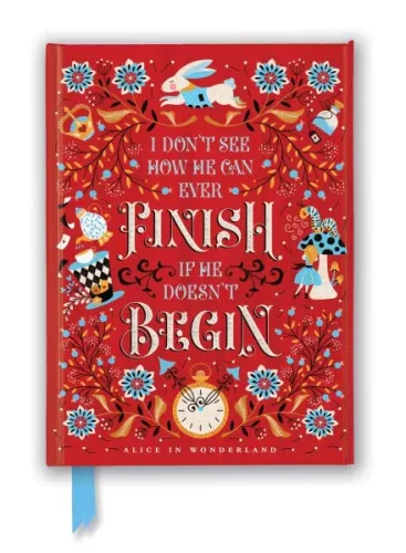 Jenny Zemanek: Alice In Wonderland, A5 Foiled Journal