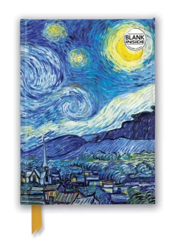 Vincent van Gogh: Starry Night , A5 Blank Notebook