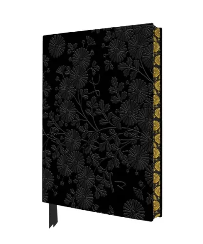 Uematsu Hobi: Box decorated with Chrysanthemums Artisan Art Notebook