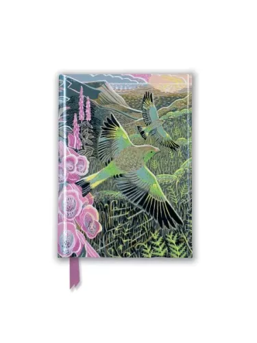 Annie Soudain: Foxgloves & Finches , Foiled Pocket Journal