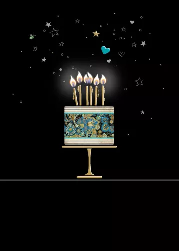 Cake, Greeting Card