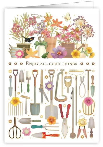 Enjoy All The Good Things, Greeting Card