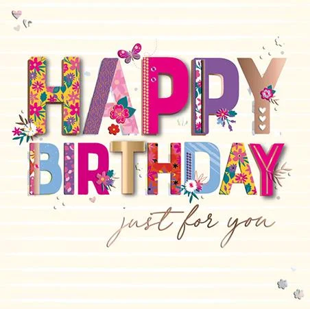 Happy Birthday, Greeting Card