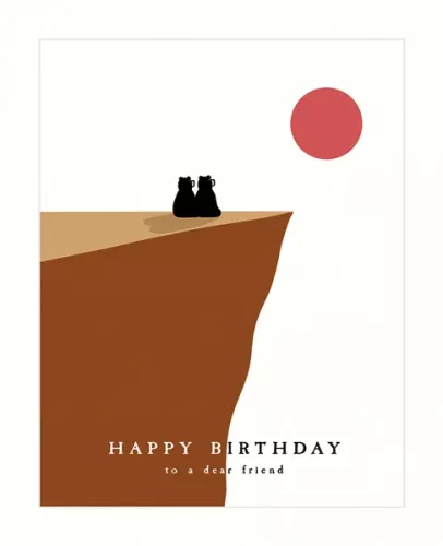 Bears Shine On, Greeting Card
