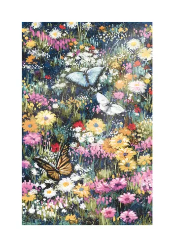 Butterflies & Flowers, Greeting Card