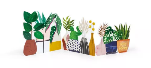 Plants, Greeting Card