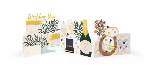 Wedding Concertina, Greeting Card