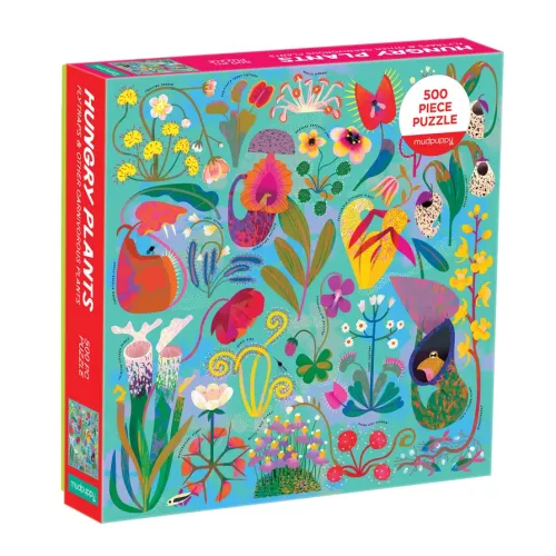 Hungry Plants, 500 Piece Family Puzzle