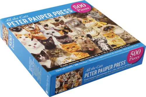 All The Cats, 500 Piece Jigsaw Puzzle