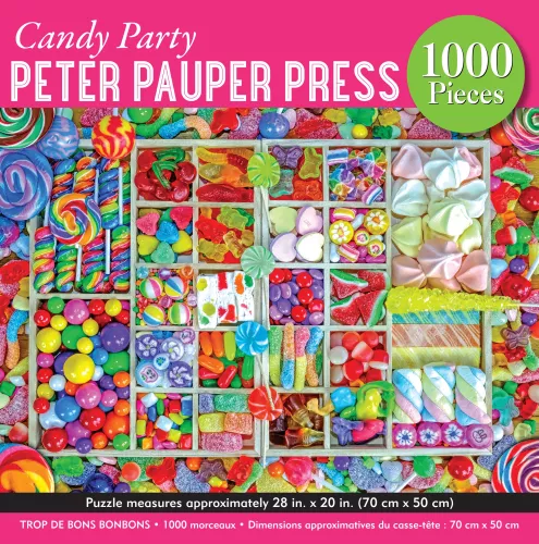 Candy Party, 1000 Piece Jigsaw Puzzle