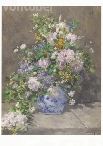 Spring Bouquet (1866), Postcard