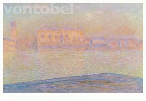The Palazzo Ducale seen from San Giorgio Maggiore (1908), Greeting card