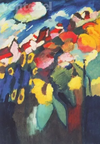 Murnau - The Garden II (1910), Greeting card