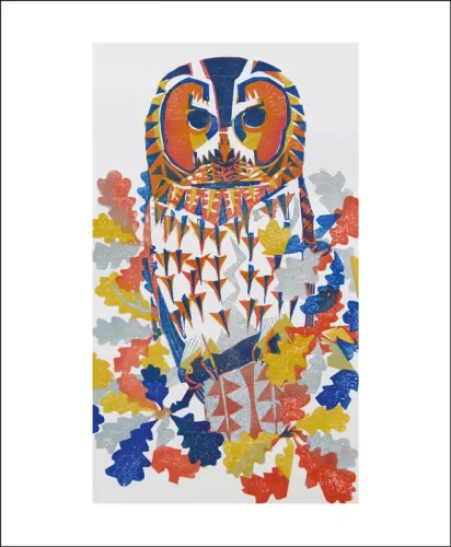 Tawny Owl, Greeting Card